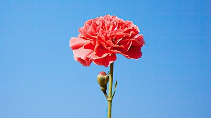 vibrant carnation flower