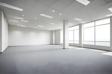 Obraz premium empty office
