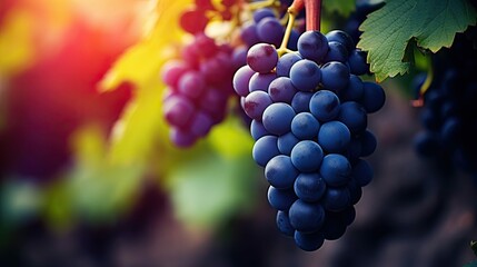 harvest nature grape background