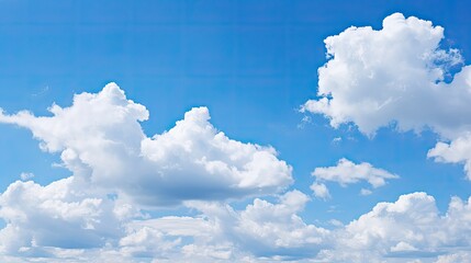 movement cloudy blue sky