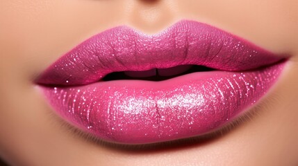 shimmer hot pink sparkle A hot pink sparkle lipstick is the