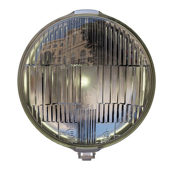 3d render car fog light with transparent background