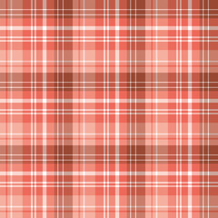 Seamless pattern in fantastic warm pink colors for plaid, fabric, textile, clothes, tablecloth and other things. Vector image.