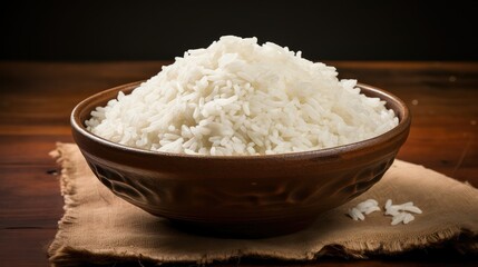 grains seed rice white