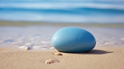 Obraz premium turquoise light blue stone
