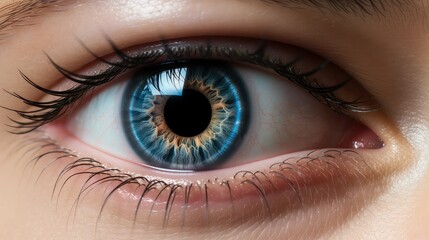 Naklejka premium eyesight lasik technology