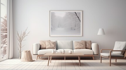 simplicity blurred minimal interior design