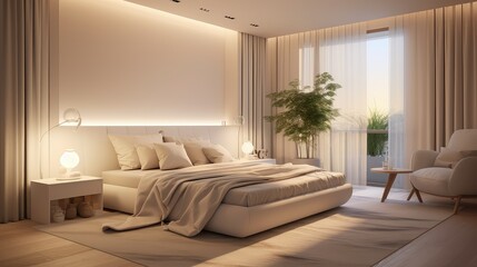 bedroom blurred interior design samples