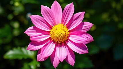 Obraz premium flower star pink