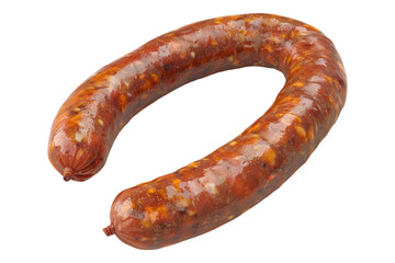 Sausage isolated on transparent background