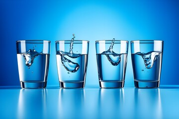 glasses of water 