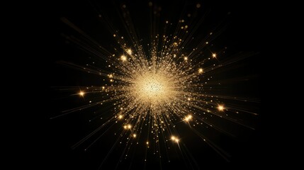 Fototapeta premium luminous big star