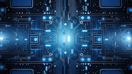 Fototapeta premium futuristic pattern background technology