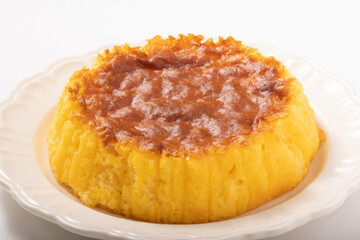 スポンジケーキ　半熟ケーキ