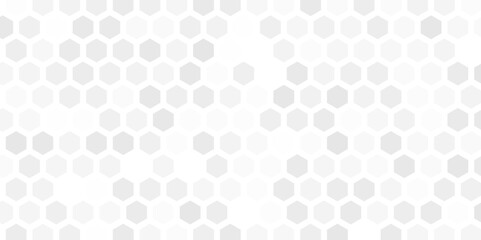 Abstract. Embossed Hexagon , honeycomb white Background ,light and shadow ,Vector, white abstract background 3d rendering.
