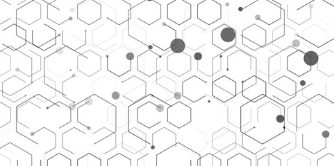 Abstract. Embossed Hexagon , honeycomb white Background ,light and shadow ,Vector, 3d rendering, conceptual image.