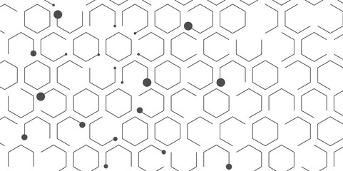 Abstract. Embossed Hexagon , honeycomb white Background ,light and shadow ,Vector, 