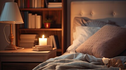 lighting blurred interior design background