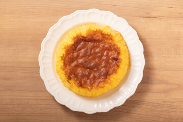 スポンジケーキ　半熟ケーキ