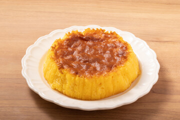 スポンジケーキ　半熟ケーキ