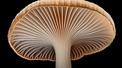 texture isolated champignon mushroom