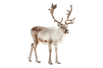 Swamp deer isolated on transparent background