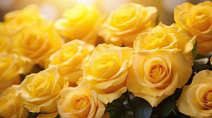 shot yellow rose border