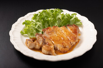 豚肉の香味照り焼き