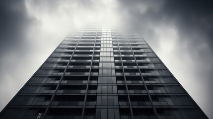 Fototapeta premium modern highrise gray