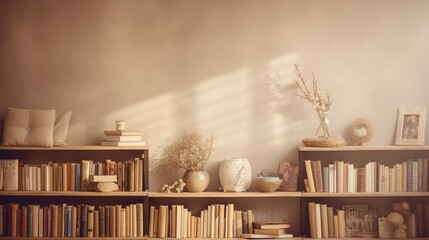 decorative blurred interior design wall