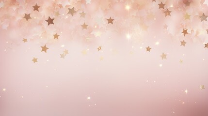 whimsical pale pink background - Powered by Adobe