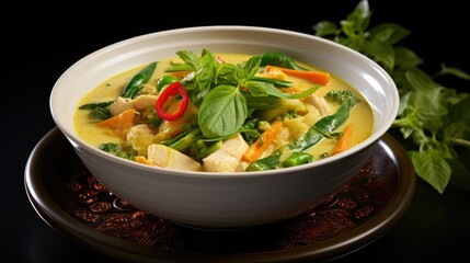 chicken thai yellow curry