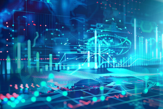 Visualization of AIs transformative influence on business strategy data analysis and efficiency 