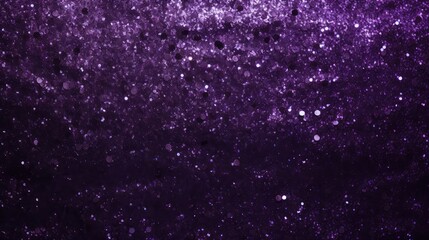 Obraz premium effect dark purple glitter background