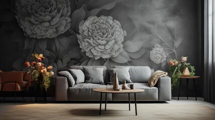 wallpaper dark gray pattern