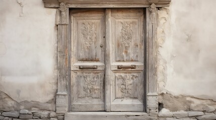 Fototapeta premium color light weathered wood