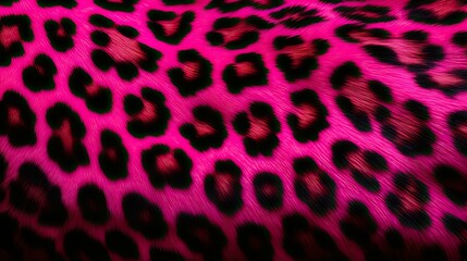 fabric hot pink cheetah