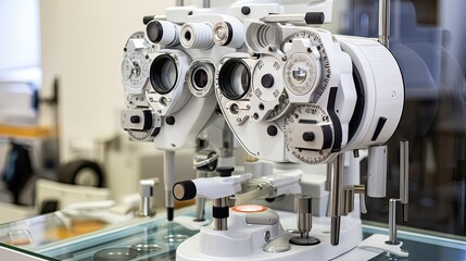 Fototapeta premium lenses eye care equipment