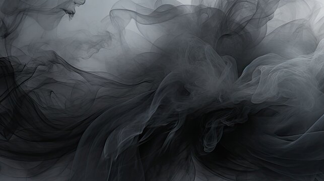 mysterious dark gray abstract