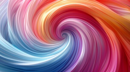 A colorful swirl of colors that creates a sense of movement and energy