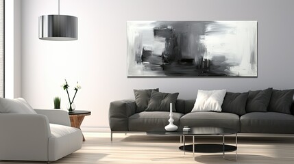 texture blurred interior modern painting