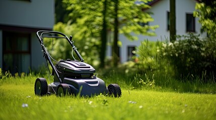 eco battery lawn mower