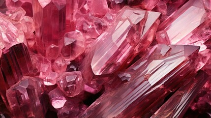 precious pink tourmaline