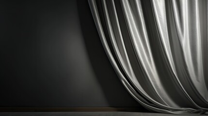 sophisticated grey curtain