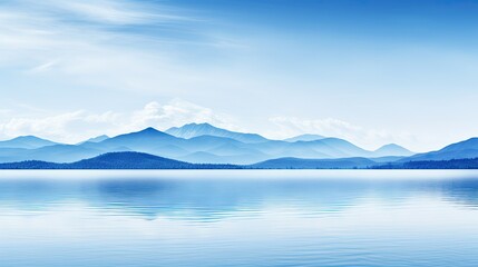 serene blurred background blue