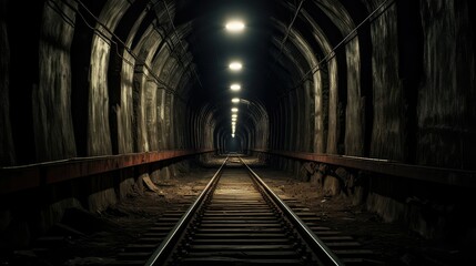 journey light in tunnel
