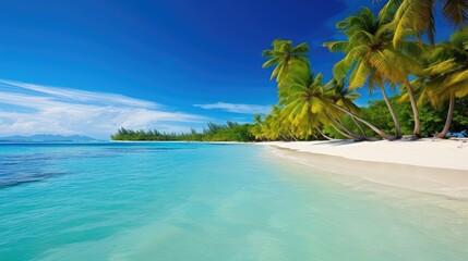 paradise blue tropical