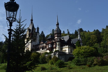 Castle Baroque Style Forested Daytime