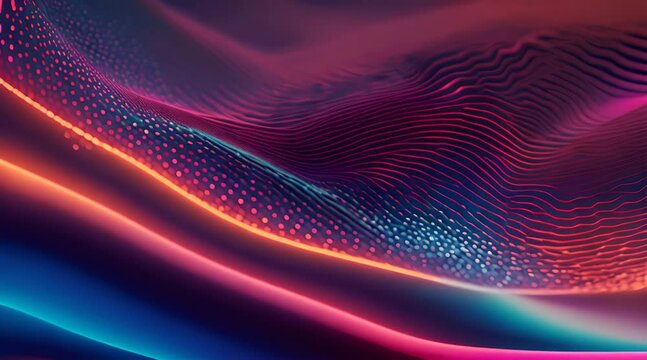 Futuristic Sci-Fi Wave Vector