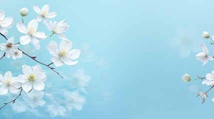 delicate blue pastel background © vectorwin